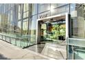 Modern building entrance featuring glass doors, sleek design, and a welcoming atmosphere at 3722 Las Vegas Blvd # 1609, Las Vegas, NV 89158