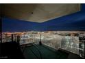 Relax in the private balcony hot tub while enjoying stunning views of the Las Vegas skyline at 4381 W Flamingo Rd # 5708, Las Vegas, NV 89103