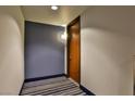 Hallway with neutral walls, plush carpets, and elegant wooden door at 8255 Las Vegas Blvd # 313, Las Vegas, NV 89123