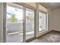 A close-up view of the balcony, highlighting the outdoor space and natural light at 8925 W Flamingo Rd # 110, Las Vegas, NV 89147