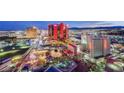 Expansive Las Vegas skyline view with hotels, resorts, and the iconic Luxor pyramid at 2700 Las Vegas Blvd # 4002, Las Vegas, NV 89109