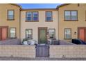 Inviting townhome with a private, gated patio and charming curb appeal at 720 Sleeping City Ave, Henderson, NV 89015