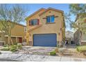 Charming two-story home with landscaped yard and a two-car garage in a residential neighborhood at 6629 Breakwater Reef St, Las Vegas, NV 89149