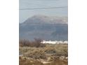 Scenic view showcasing a mountain range and desert foliage at 1640 E Kearney St, Pahrump, NV 89048