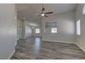 Spacious living room with modern flooring and ample natural light at 832 Vineyard Vine Way, North Las Vegas, NV 89032