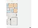 Detailed floor plan showcasing layout with bedrooms, bathrooms, kitchen, and living areas at 3505 Tuscany Village Dr, Las Vegas, NV 89129