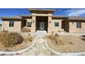 Inviting single-story home featuring a paved walkway leading to the front entrance at 4320 Tiger Rd, Pahrump, NV 89048