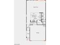 First floor plan with the entry, garage, great room, kitchen, pantry, and powder room areas labeled at 6604 Tumoulin St, Las Vegas, NV 89148