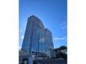 High-rise exterior with blue glass windows in a city area at 4525 Dean Martin Dr # 503, Las Vegas, NV 89103