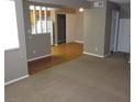 Inviting living room featuring hardwood floors and abundant natural light at 574 Roxella Ln # C, Las Vegas, NV 89110