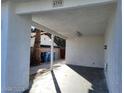 Exterior shot of a covered carport area at 4795 Via San Andros, Las Vegas, NV 89103