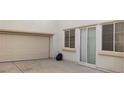 Spacious two car garage and sliding glass door at 6541 Chinatown St, Las Vegas, NV 89166