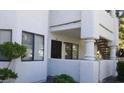 Close-up exterior view of apartment building with private balcony at 2724 Otter Creek Ct # 101, Las Vegas, NV 89117