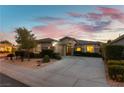 Charming single-story home with well-manicured landscaping and a spacious driveway in a peaceful neighborhood at 3459 Ridge Meadow St, Las Vegas, NV 89135
