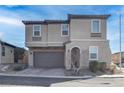Charming home featuring a 2-car garage and neutral stucco exterior, located in a well-maintained community at 6833 Wispy Sky Ct, Las Vegas, NV 89142