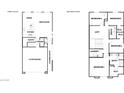 Spacious two-story floor plan featuring open-concept living, multiple bedrooms, and a loft area at 204 Biscotti Ave # Lot 123, North Las Vegas, NV 89084