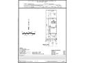 Property plot plan showing lot dimensions, setbacks and the footprint of the house on the lot at 204 Biscotti Ave # Lot 123, North Las Vegas, NV 89084