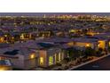 Beautiful single-story home featuring a modern design, professional landscaping, and city views at 10086 Amethyst Hills St, Las Vegas, NV 89148