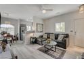 Bright living room with comfortable seating, modern decor, and ample natural light at 1401 Red Crest Ln # 201, Las Vegas, NV 89144