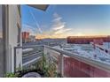 Balcony showcasing expansive city views and clear skies, ideal for enjoying the scenery at 200 W Sahara Ave # 801, Las Vegas, NV 89102