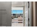 This elegant living room boasts an open floor plan and breathtaking city views at 2000 Fashion Show Dr # 6109, Las Vegas, NV 89109