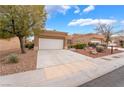 Attractive single-story house with a well-maintained front yard and spacious driveway at 10041 Arbuckle Dr, Las Vegas, NV 89134