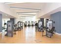 Well-equipped gym with modern exercise machines and bright lighting at 4575 Dean Martin Dr # 3007, Las Vegas, NV 89103