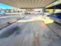 Carport providing covered parking and protection for vehicles at 2208 E Ogden Ave, Las Vegas, NV 89101