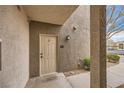 Exterior entryway showing front door and concrete walkway at 2325 Windmill Pkwy # 811, Henderson, NV 89074