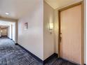 Hallway with carpet, lighting, unit doors at 51 E Agate Ave # 506, Las Vegas, NV 89123