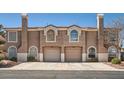 Charming home with attached garages and well-manicured landscaping at 10115 Tree Bark St, Las Vegas, NV 89183