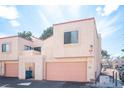 Inviting townhome featuring a private garage at 3369 Milenko Dr, Las Vegas, NV 89121