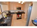 Well-equipped kitchen with stainless steel appliances and granite countertops at 230 E Flamingo Rd # 229, Las Vegas, NV 89169