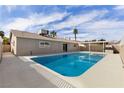Enjoy the backyard pool and covered patio perfect for outdoor entertaining and relaxation at 3916 S Torrey Pines Dr, Las Vegas, NV 89103
