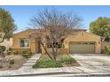 Charming one-story stucco home with tidy front yard and a two-car garage at 12277 Bluebird Canyon Pl, Las Vegas, NV 89138