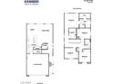 D.R. Horton floor plan featuring two-story layout with 4 bedrooms, 2 baths, and a 2-car garage at 3352 La Cura Ave # Lot 73, Las Vegas, NV 89141