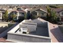 Amazing rooftop deck perfect for entertaining or relaxing while enjoying neighborhood views at 10608 Kennedy Peak Ln, Las Vegas, NV 89166