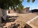 Expansive backyard area with room for outdoor activities and landscaping at 1132 S 10Th St, Las Vegas, NV 89104