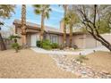 Beautiful single-story home with well-kept front yard landscaping at 3607 Bixbee Ct, Las Vegas, NV 89129