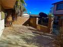 Private, low maintenance back patio with block wall at 4338 Caliente St # 15, Las Vegas, NV 89119