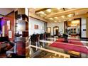 Elegant lobby featuring a reception area, seating, and modern marble flooring at 211 E Flamingo Rd # 1704, Las Vegas, NV 89169