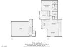 Layout of the house featuring the bedrooms, baths, kitchen, living room, and garage at 965 Nevada State Dr # 8202, Henderson, NV 89002