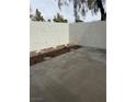 Private backyard with rock and minimal desert landscaping at 221 Oro Canyon St, Henderson, NV 89074
