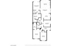 Detailed floorplan of the property showcasing layout and room dimensions at 26 Via Vasari # 204, Henderson, NV 89011