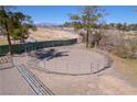 Outdoor horse ring featuring metal fencing, ideal for equestrian activities on this property at 2900 Thurman Ave, Las Vegas, NV 89120