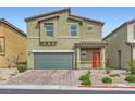 Charming two-story home featuring a two-car garage and drought-tolerant landscaping in a desirable neighborhood at 4454 Lantern Point Ave, North Las Vegas, NV 89084