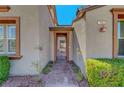 Up-close exterior shot of front entrance with attractive front door at 11356 Belmont Lake Dr # 103, Las Vegas, NV 89135