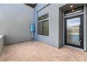 Private outdoor brick porch area at 477 Highview Ridge Ave, Las Vegas, NV 89138