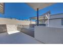 A nice back yard patio at 991 Golden Summit Ave, Las Vegas, NV 89138
