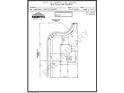 City of North Las Vegas site plan for permits showing the house's dimensions and positioning at 1105 Boylston Ave, North Las Vegas, NV 89030